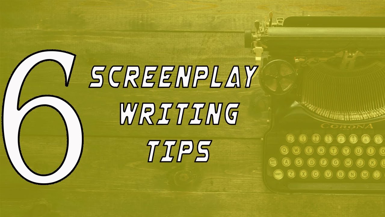 6 Screenplay Writing Tips-Tamil | Aashik Gopinath Bryan