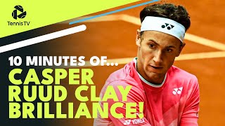 10 MINUTES OF: Casper Ruud Clay Court Brilliance! 💫