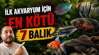 Yeni Başlayanlar İçin En Kötü 7 Balık (Di̇kkat)