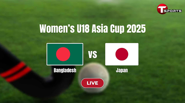 LIVE | Bangladesh vs Japan | Men's & Women's Asia Cup Hockey | Hockey | T Sports