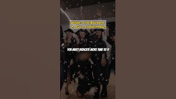 Work-Life Balance vs. Full Commitment #timemanagement #selfdevelopment #hardworkpaysoff #inspiration