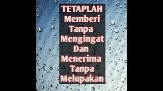 Metode Ke iklasan Hati. Kesabaran Tiada Batas.