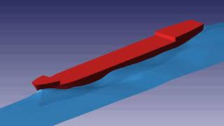 Ship CFD modelling [FlowVision]