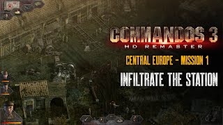 Celebrity Commandos 3 HD Remasterd | Mission 1 | CENTRAL EUROPE | Infiltrate the Station | Net Worth