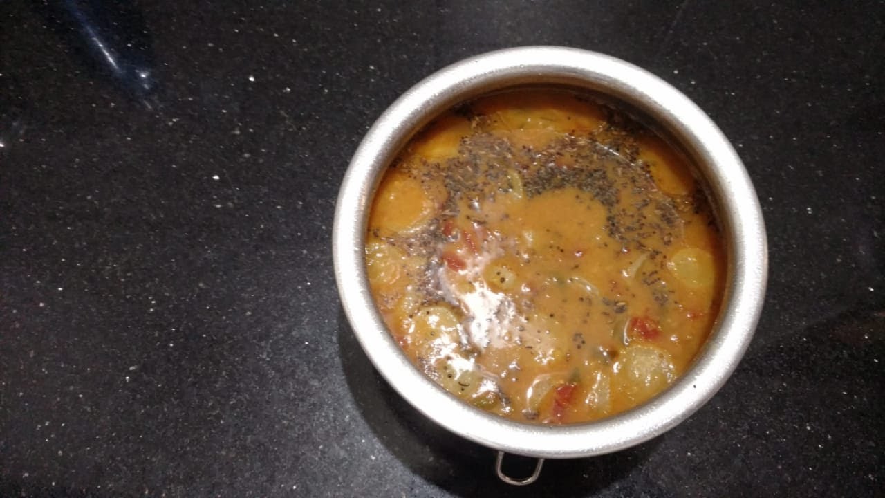 Sambar Southekayi/ Mangalore Cucumber Sambar - YouTube