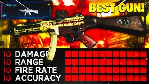 THE NEW "RAMPAGE" MP5...BEST CLASS for NUKES! (BEST MP5 CLASS SETUP in MODERN WARFARE)