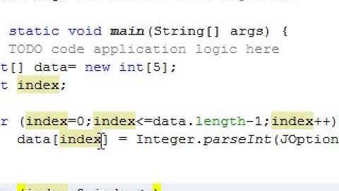 Tutorial Array Pemrograman Java