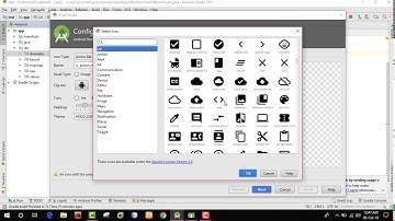 how to use icon in action bar in android studio