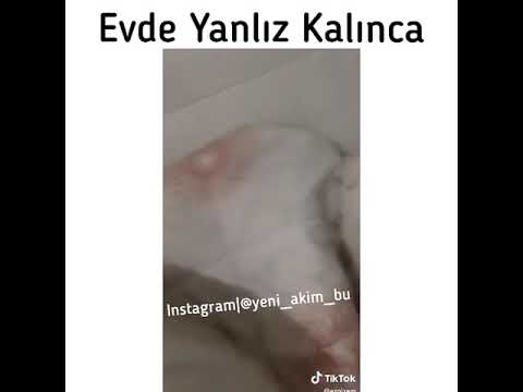 evde tek kalınca kızlar 2.😋😋😉