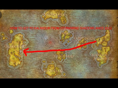 How to get from Stormwind to Kalimdor [Shadowlands 2022]