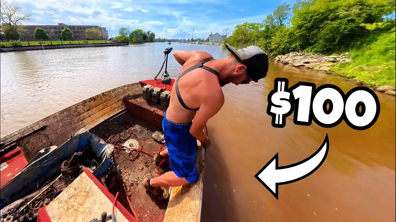 I Dropped My Biggest Magnet Under The Boat - You Won't Believe What I Found!