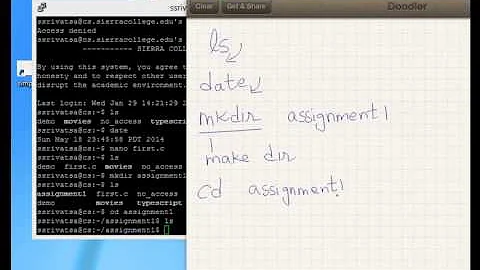 Putty and Basic linux commands :