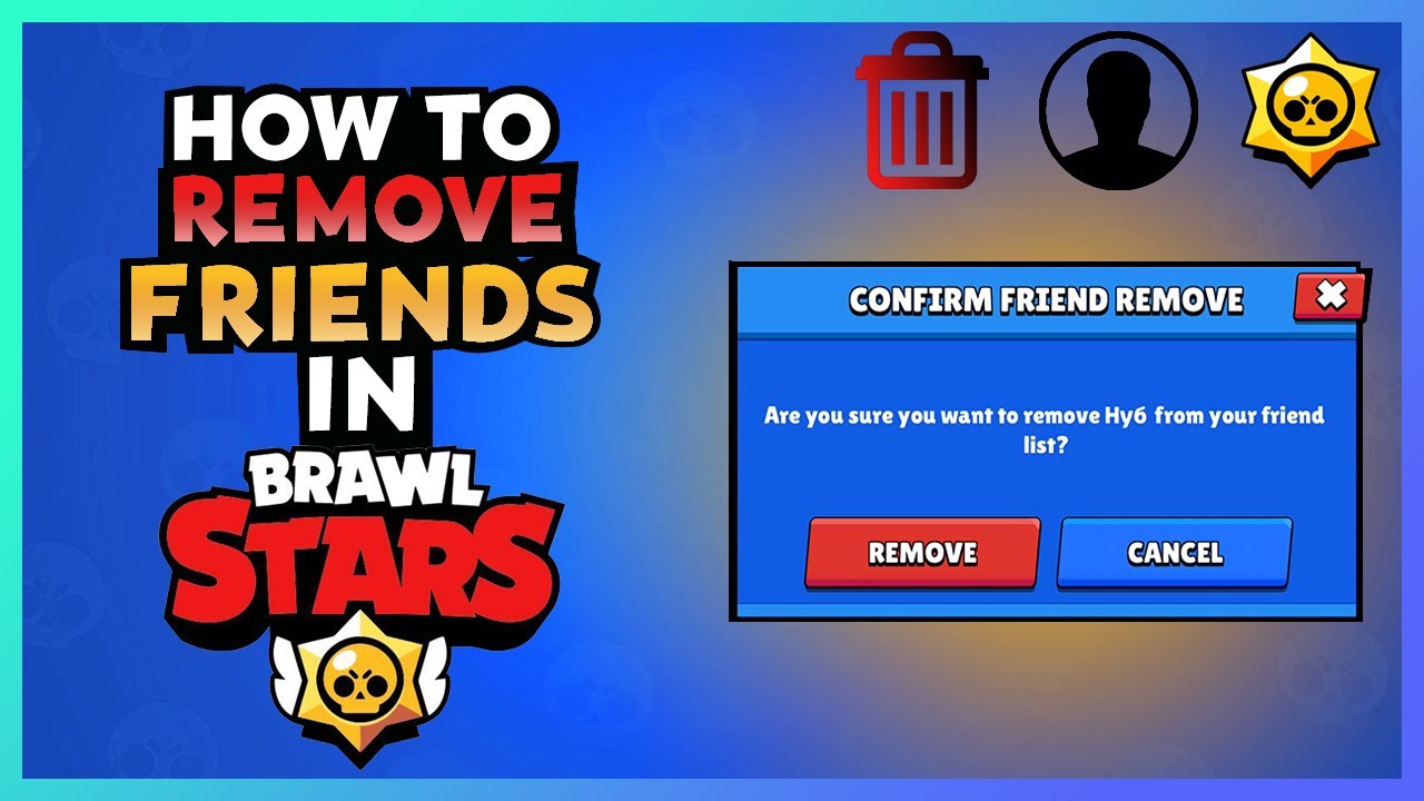 Easiest Way To Remove Inactives In Brawl Stars Youtube - how to remove friends on brawl stars