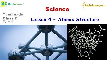 TN Samacheer - Class 7 (2021-22) Study materials- Term 1- Science - Lesson 4 - Atomic Structure