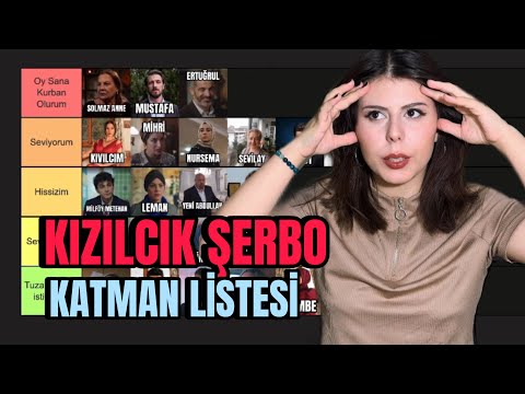 Kızılcık Şerbeti Dizisi Karakterler Analizi ve Sıralama I TierList