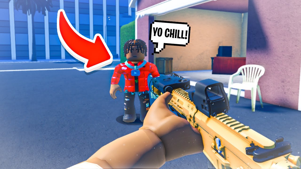 TAKING A TRIP TO THE MOST DANGEROUS CALI ROBLOX HOOD GAME!