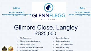 FOR SALE - Gilmore Close - Langley - 6 Bedrooms - Detached - Large Driveway - £825,000