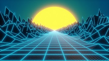 80s style animation (endless loop) with Blender Cycles and Compositing