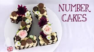 Buy Number Shape Cake Online at Best Price  Od