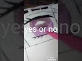 Kanao kocho❤️ eye drawing#from demon slayer#fanart#😈vaibhavsoni9999😈