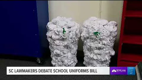 Should students be required to wear uniforms? One South Carolina lawmaker says yes!