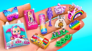 25 DIYs de Muñecas y Juguetes en Miniatura para LOL