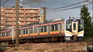 E129系A12+B16編成　信越本線上り普通446M　新潟→長岡