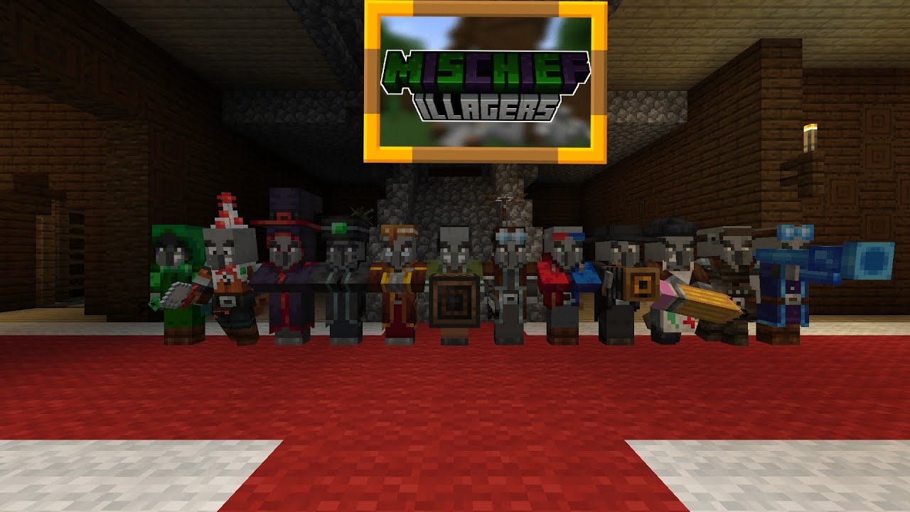 Mischief Illagers mod review, mod review part 1.