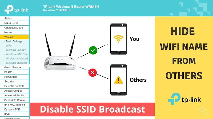 How to Enable/Disable SSID broadcast