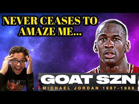 Michael Jordan's Footwork IS NASTY | 1987-88 MVP Highlights | GOAT SZN Reaction Part 2