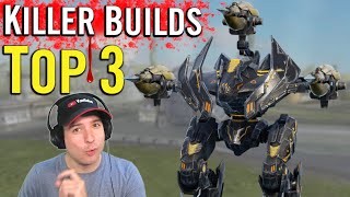 War Robots Top 3 Assassin Builds that get the job done...