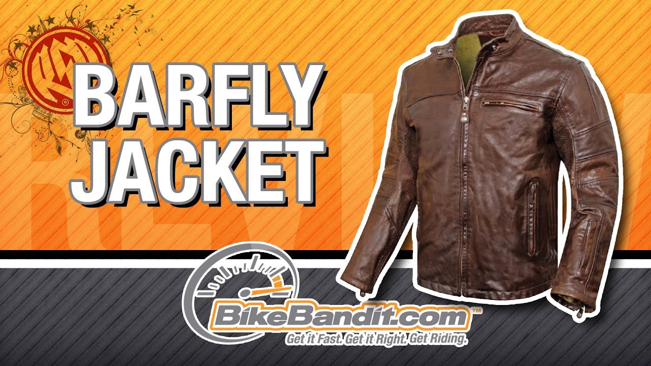 Roland Sands Design The Barfly Jacket at BikeBandit.com - YouTube