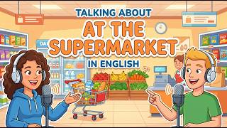 Simple English Conversation | At the Supermarket | Easy English Practice
