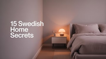 15 Swedish Secrets for a Minimalist and Cozy Home | Scandinavian Living & Hygge Vibes ✨🇸🇪