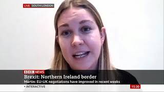 Brexit: Northern Ireland border - Jess Sargeant, BBC News