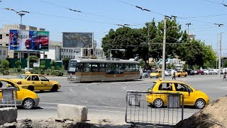 Самаркандский трамвай в мае 2019