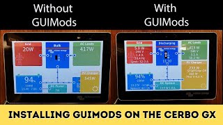 Installing GUIMods on the Cerbo GX (is it better?)