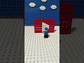 LEGO Minifigure Builds the YouTube Logo! 📺🧱