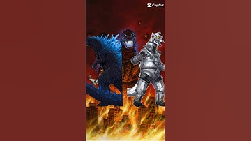composite godzilla Vs Monster #Godzilla #VsBattle #Short