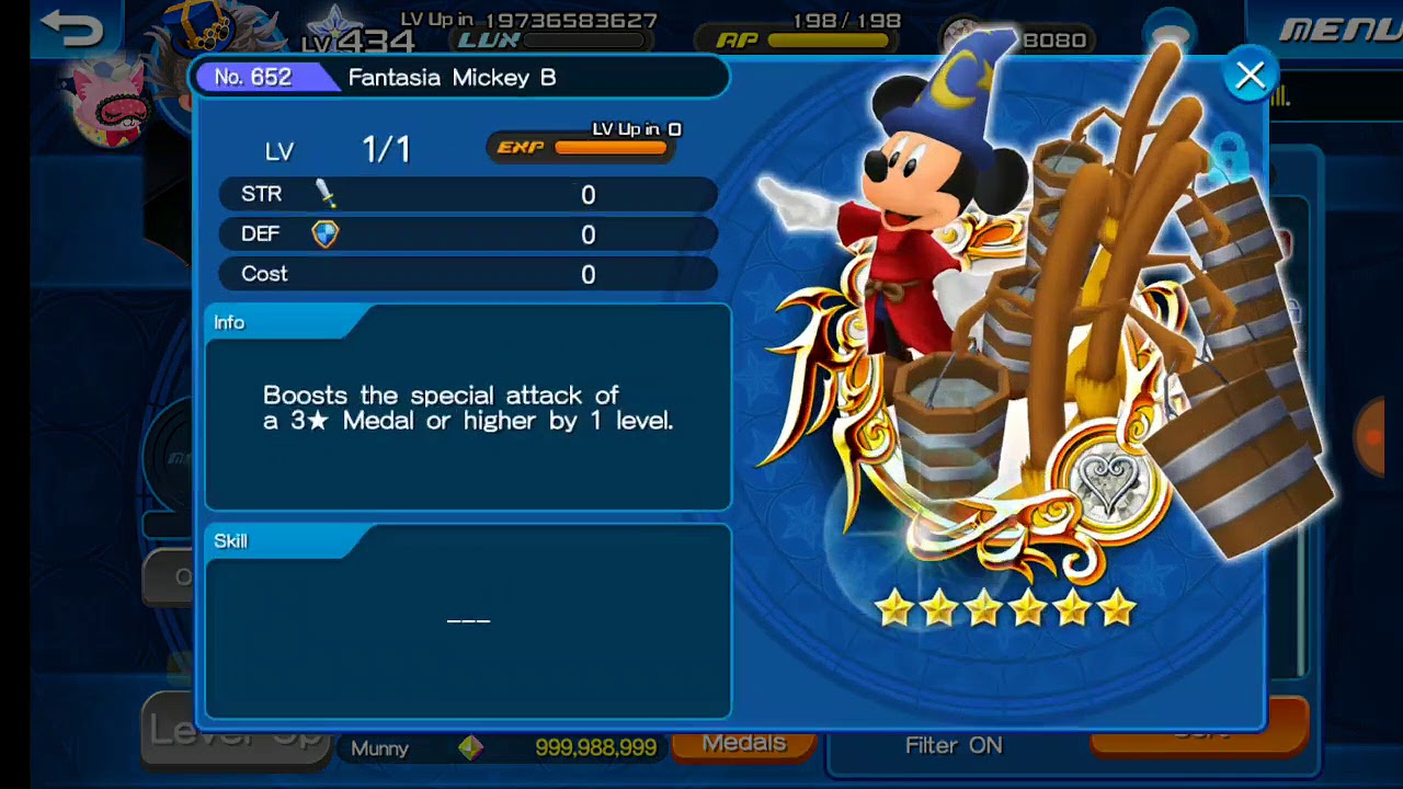KHUx F2P - Throwing away Fantasia Mickey B???