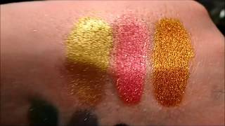 SYN Cosmetics 7 Deadly SYNs Collection Live Swatches