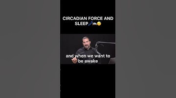 CIRCADIAN FORCE AND SLEEP 💤 🛌😴|Dr.Andrew Huberman #health #neuroscience #sleep #brain #podcast