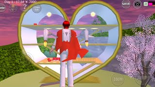 Find A Heart Shaped House In Sakura School Simulator
