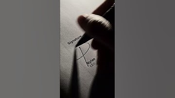 How To Design Your Own Amazing Signature | Name: Rylee