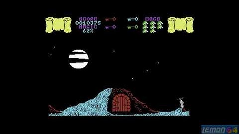 Cauldron (C64) - Unlimited Lives Challenge and Review - by Lemon64.com