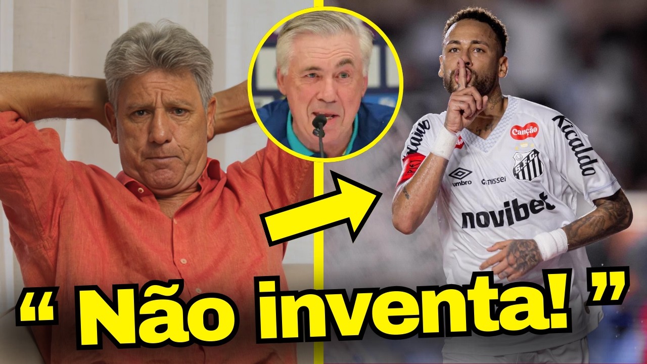 🚨INACREDITAVÉL! RENATO GAUCHO DETONA ANCELOTTI EM PODCAST! SE NEYMAR NÃO FOR É UM ERRO ENORME!