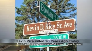 Tuesday marks 20 years since RPD Officer Kevin Rice was killed