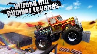 Offroad hill climber legends - управляйте грузовиком-монстром. screenshot 1