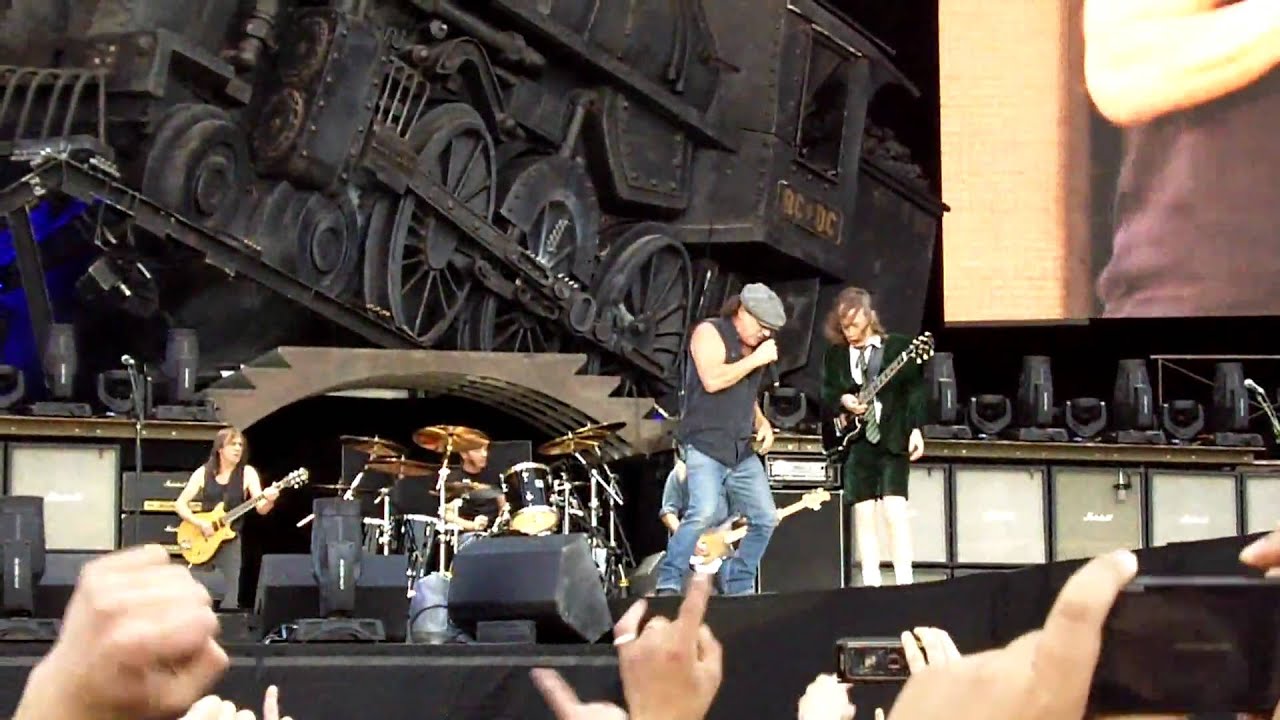 AC/DC Thunderstruck LIVE YouTube