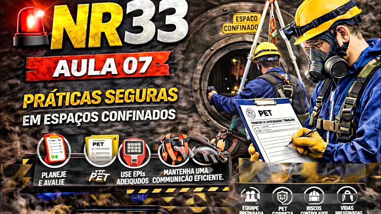 Lesson 7 | ⚠️ How to Work Safely in Confined Spaces | NR33 - YouTube